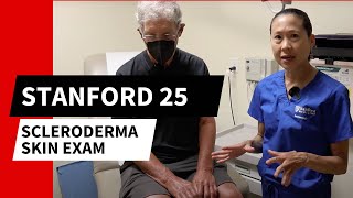 Stanford Rheumatologist Scleroderma Skin Exam [upl. by Yzeerb]