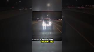 Jeep Drivers Road Rage Escalates to Brake Check [upl. by Freeborn]