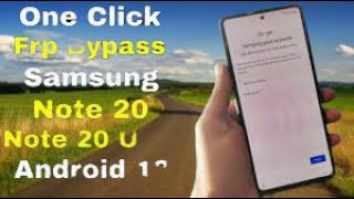 Samsung Galaxy Note20 amp note20 ultra 5G Frp Bypass Google Account Bypass 2022 Without PC New easy me [upl. by Sefton909]