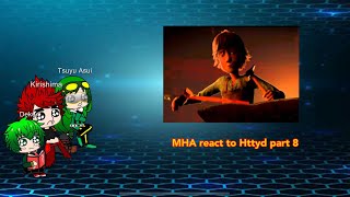 MHA react to Httyd part 8 [upl. by Tamra143]