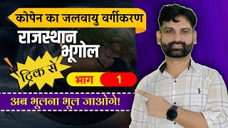 कोपेन का जलवायु वर्गीकरण Trick Koppen ka jalvayu vargikaran Trick  Sandeep Sir [upl. by Ball]