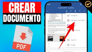 Como CREAR un DOCUMENTO DE PDF y COMO EDITARLO  Paso a Paso [upl. by Enehs]