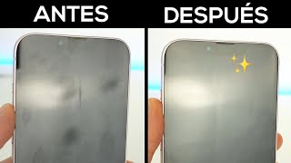 Cómo LIMPIAR tu iPhone CORRECTAMENTE y altavoces ✨ [upl. by Illah152]