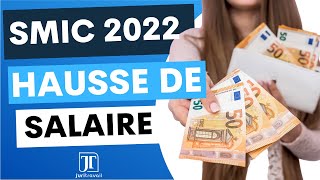 Calcul SMIC 2022 salaire brut en net revalorisation montant mensuel et horaire [upl. by Egres]