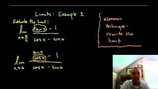 Limits  Evaluate Analytically Example 1 [upl. by Edmead]