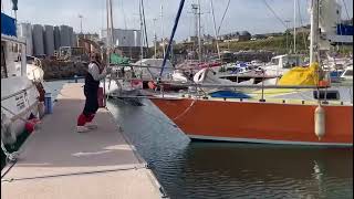 Arriving at Peterhead East Scotland from Queenborough nonstop [upl. by Hayyikaz]