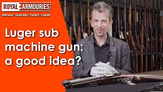 Luger sub machine gun or Star Wars blaster With weapons and firearms expert Jonathan Ferguson [upl. by Bekha]