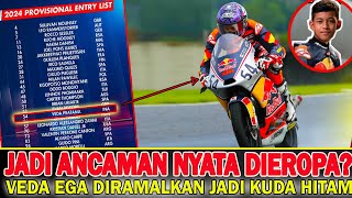 veda Ega pratama siap jadi kuda hitam redbull motogp rookies cup pake strategi juara IATC [upl. by Anniahs]