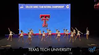 Texas Tech University Dance Team 2024 Jazz Finals UDA College Dance Team Nationals [upl. by Savil]