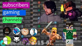 TOP 50  Most Subscribed Gaming Channels 2010  2022 [upl. by Riki]