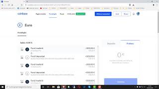 Come EFFETTUARE un BONIFICO su COINBASE [upl. by Retsevlys]