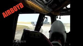 B52 Takeoff And Landing  Cockpit View [upl. by Polloch144]