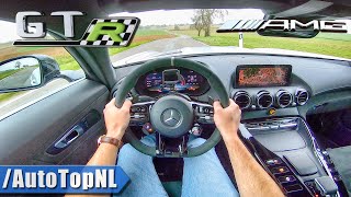 Mercedes AMG GTR PRO  POV Test Drive by AutoTopNL [upl. by Enelrahc779]