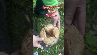 İsveç sobası nasıl yapılır artvin turkey kamp travel survival nature bushcraft food dance [upl. by Kolosick766]