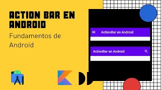 ActionBar en Android  Barra de Acciones en Android [upl. by Stubbs]