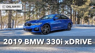 2019 BMW 330i xDrive REVIEW [upl. by Anivla427]