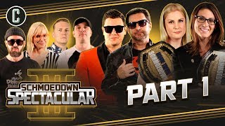 Schmoedown Spectacular III  Part 1 Shirewolves VS Whos The Boss Commissioner Bowl [upl. by Timmie]