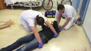 Institut de Formation des Ambulanciers  La simulation dune prise en charge globale dun patient [upl. by Farhi]