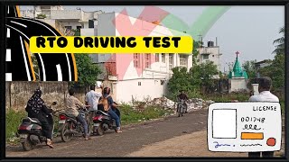 Driving test for two Wheeler 🛵  RTO  Chennai [upl. by Ahsam]