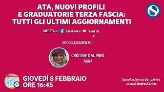 ATA nuovi profili e graduatorie terza fascia tutti gli ultimi aggiornamenti [upl. by Christan]