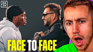 Miniminter Reacts To KSI vs Joe Fournier Face To Face [upl. by Baumbaugh740]