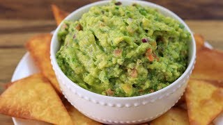 How to Make Guacamole  Best Guacamole Recipe [upl. by Hairahs]