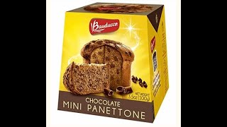 Chocolate Mini Panettone  Brazilian Bread Loaf  Review [upl. by Rol809]