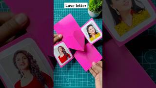 DIY love letter card gift surprisegift craft shorts origami papercraft diy [upl. by Pelmas]