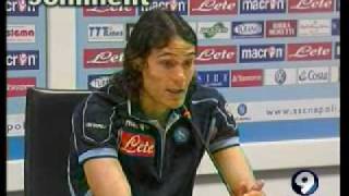 Cavani al Napoli  Conferenza stampa di presentazione  I Parte [upl. by Senga]