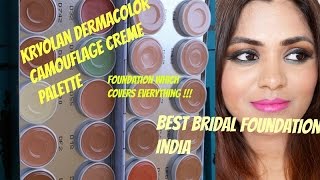 Best Foundation For Your WeddingKryolan Dermacolor Foundation Palette [upl. by Bolling]