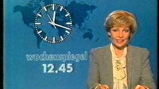 ARD Tagesschau Dagmar Berghoff 15011983 Sendeschluß Programmtafeln CLOSE DOWN ohne Testbild [upl. by Ayadahs546]