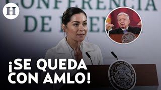 quotVilchis no irá por la presidencia municipal de Pueblaquot AMLO confirma que se queda en el gobierno [upl. by Yajeet]