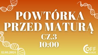 Powtórka do matury z biologii cz3  120524 [upl. by Bui660]