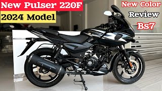 New 2024 Model Bajaj Pulsar 220F Review  Price  Mileage  Feature  Pulsar 220F 2024 Model [upl. by Accalia]