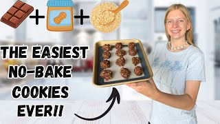 BestEver Super Easy NO BAKE Cookies [upl. by Aretak83]