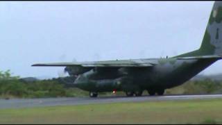 C130 Hercules Força Aérea Brasileira FAB P2 [upl. by Ahtram727]