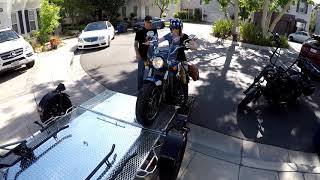 Towing a Motorcycle Trailer 10 Tips for a Beginner [upl. by Carder]