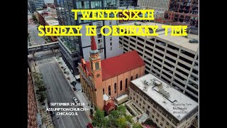 TwentySixth Sunday In Ordinary Time [upl. by Onitnelav]