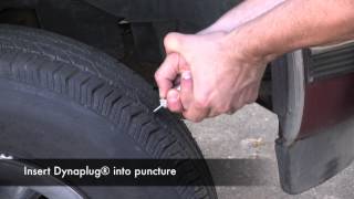 Tubeless tire repair with the Dynaplug® Pro and Air Stopper [upl. by Aztilem]