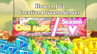 How to Join Creative Private Server CPS on PC  GROWTOPIA [upl. by Kimber78]