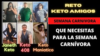 RETO KETOAMIGOS  SEMANA CARNIVORA  LISTA DE ALIMENTOS  QUE NECESITAS PARA LA DIETA CARNIVORA [upl. by Karia]