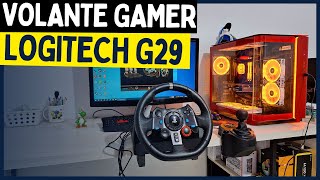 Montar Volante Logitech G29 Na Mesa  Setup Gamer [upl. by Oguh]