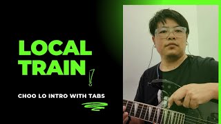 Choo lo the local train Guitar lesson  BOSS ME80 TONE [upl. by Esil801]