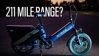 ENGWE LE20 Budget Electric Cargo Bike Review [upl. by Hayimas]