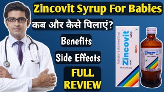 Zincovit Syrup Uses In Hindi  Zincovit Syrup How To Use  Zincovit Syrup Benefits [upl. by Julissa467]