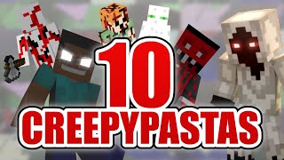 10 GRUSELIGE MINECRAFT CREEPYPASTAS XXL EDITION [upl. by Selway]