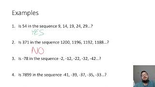 Deciding if a Term is in a Sequence  GCSE Maths Foundation and Higher [upl. by Naggem31]