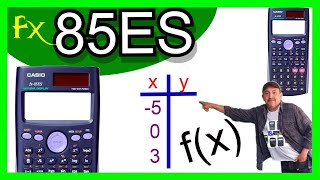 Wertetabellen erstellen CASIO fx85ES✅ [upl. by Aneeled]