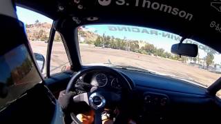 Ferodo DS2500 Brake Pad Autocross Testing [upl. by Azzil]