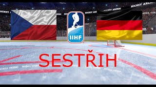 1  IIHF MS  NHL 22  HIGHLIGHTS  ČESKO VS NĚMECKO [upl. by Nyroc883]